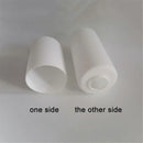 Alabaster White Glass Cylinder Lamp Shade for Pendant & Vanity Lights by Ljojo