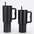 Ljojo 30oz Stainless Steel Tumbler with Handle, Lid, Straw - Leak Proof, Vacuum Insulated