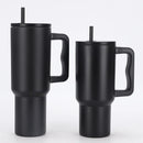 Ljojo 30oz Stainless Steel Tumbler with Handle, Lid, Straw - Leak Proof, Vacuum Insulated