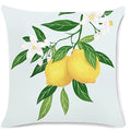 Ljojo Lemon Fruit Series Cushion Cover 45x45cm Home Decorative Pillowcase