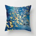 Golden Tree Forest Pillow Case by Ljojo: Car/Home Sofa Bed Decor, 45x45cm Decorative Cushion Cover