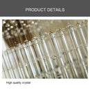 Ljojo Luxurious Crystal Chandelier Light for Living Room and Hotel Lobby
