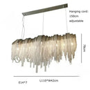 Ljojo Luxury Tassels Pendant Lights Modern Chandelier for Bedroom Home Decor