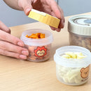 Ljojo Mini Snack Fruit Box: Portable & Sealed Fresh Food Storage