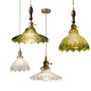 Green Glass Modern Pendant Lamp Chandelier Ljojo.