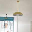 Ljojo Minimalist Modern Pendant Light Wood Aluminum Shade Office Restaurant Decor 110V 220V