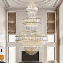 2025 European Duplex Large Chandelier Crystal Lamp for Villa Living Room - Ljojo
