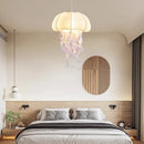 Modern White Jellyfish Pendant Light for Kitchen Dining Art Decor | Ljojo