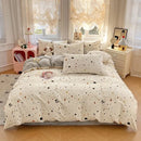 Ljojo 2025 Spring Summer Quilt Cover Set 13070 High-Count Cotton Bedding