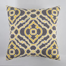 Geometric Embroidered Pillow Cover 45x45cm for Living Room by Ljojo