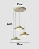 Ljojo LED Staircase Chandeliers - Modern Home Decor Pendant Light for Living Room
