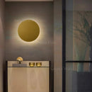 Modern Round Wall Lamp LED Eclipse Light for Bedroom Living Room Hallway Sconce by Ljojo