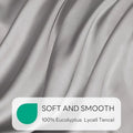 Ljojo Luxury Bamboo Fiber Duvet Cover Set with Pillowcase - Hot Sleeper Bedding