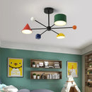 Ljojo Macaron Geometric Chandelier for Restaurant, Nursery, Kitchen Island
