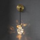 Crystal Copper Wall Lamp Modern Living Room Bedroom Lighting by Ljojo