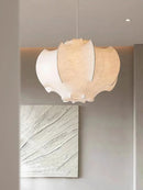 Japanese Wabi Sabi Silk Chandeliers | Modern Nordic Pendant Lights by Ljojo