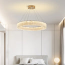 Ljojo Luxury Crystal Pendant Lights Elegant Hanging Chandelier for Dining Living Room Home