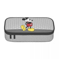 Ljojo Mickey Mouse Pencil Bag: High Capacity Makeup and Stationery Case