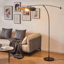 Ljojo Long Arm LED Floor Lamp for Modern Living Spaces