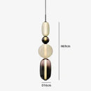 LED Wabi-sabi Glass Chandelier by Ljojo | Candy Design Pendant Lights for Home Decor