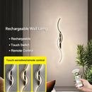 LED Rechargeable Wall Light Remote Control 60/80cm For Living Room Bedroom Decor by Ljojo