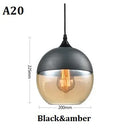 Luxury Nordic Glass Stone LED Pendant Lights Chandeliers for Living Room by Ljojo