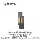 LED Wall Lamps Modern Acrylic Art Lights Warm White for Bedroom Living Room - SANDYHA Nordic by Ljojo