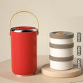 Ljojo Stainless Steel Thermal Bentos Lunch Box - Vacuum Insulated for Outdoor & Office