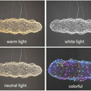Ljojo LED Cloud Ceiling Chandelier - Modern Bedroom Dinning Starry Sky Pendant Light