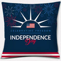 Ljojo LOVE USA Square Pillowcase for Home Decor