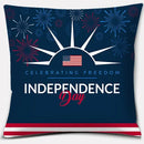 Ljojo LOVE USA Square Pillowcase for Home Decor