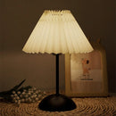 Ljojo LED Table Lamp Nordic Fabric USB Plug For Living Room Bedroom Atmosphere Decor