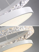 Ljojo LED Chandelier with Remote Control for Modern Home Decor