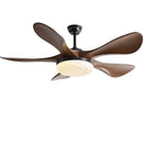 Ljojo 48-Inch Ceiling Fan with Remote Control and LED Light, Strong Winds, Mute Operation