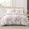 Leaf Plant Duvet Set, Boho Quilt Cover, Home Bedding by Ljojo