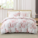 Leaf Plant Duvet Set, Boho Quilt Cover, Home Bedding by Ljojo