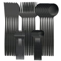 Ljojo Matte Gold Stainless Steel Cutlery Set 40Pcs