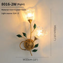French Pastoral LED Wall Lamp Sconces - Creative Flower Home Decor - Ljojo