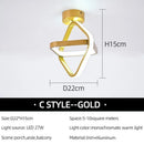 LED Aisle Ceiling Lights | Nodic Home Lighting for Bedroom Living Room | Ljojo