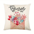 Envelope Love Pattern Pillowcase for Romantic Home Decor by Ljojo