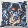 Cute Dog Pattern Square Pillow Covers For Home Decor by Ljojo