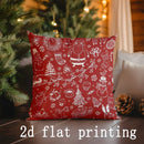 Christmas Patterns Pillowcases for Decor Cushion Cover by Ljojo