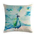 Animal Print Linen Pillowcase by Ljojo - Home Decor Cushion Cover