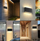 Ljojo 24W LED Wall Light Up Down Dual-Head Aluminum Wall Lamp