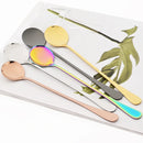Ljojo Long-Handled Stainless Steel Soup & Dessert Spoon Set