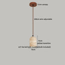Ljojo LED Pendant Light Fixture Japanese Style Hanging Lamp for Home Decor.