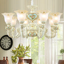 European Style Chandelier Living Room Atmosphere Luxury - Ljojo Resin Lamp