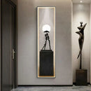 Ljojo LED Wall Hanging Lights for Indoor Home Decoration - Bright, Plug-Free, Stylish Warm Lighting