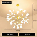 Ljojo LED Firefly Pendant Light: Modern Romantic Hanging Light Fixture