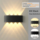 Ljojo LED Wall Sconces - Modern Indoor Outdoor Up Down Lights for Living Room & Bedroom